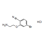 2-(2-氨基乙氧基)-4-溴苯腈盐酸盐