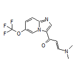 (E)-3-(二甲氨基)-1-[6-(三氟甲氧基)咪唑并[1,2-a]吡啶-3-基]丙-2-烯-1-酮