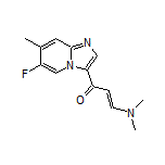 (E)-3-(二甲氨基)-1-(6-氟-7-甲基咪唑并[1,2-a]吡啶-3-基)丙-2-烯-1-酮