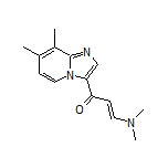 (E)-3-(二甲氨基)-1-(7,8-二甲基咪唑并[1,2-a]吡啶-3-基)丙-2-烯-1-酮