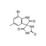 7’-溴-5’-甲基螺[咪唑烷-4,3’-吲哚啉]-2,2’,5-三酮