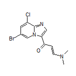 (E)-1-(6-溴-8-氯咪唑并[1,2-a]吡啶-3-基)-3-(二甲氨基)丙-2-烯-1-酮