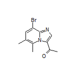 3-乙酰基-8-溴-5,6-二甲基咪唑并[1,2-a]吡啶