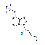 (E)-3-(二甲氨基)-1-[8-(三氟甲氧基)咪唑并[1,2-a]吡啶-3-基]丙-2-烯-1-酮