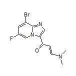 (E)-1-(8-溴-6-氟咪唑并[1,2-a]吡啶-3-基)-3-(二甲氨基)丙-2-烯-1-酮