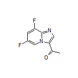 3-乙酰基-6,8-二氟咪唑并[1,2-a]吡啶
