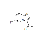 3-乙酰基-6-氟-5-甲基咪唑并[1,2-a]吡啶