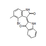 (Z)-4’-溴-5’-甲基-[2,3’-联吲哚啉亚基]-2’,3-二酮