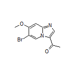 3-乙酰基-6-溴-7-甲氧基咪唑并[1,2-a]吡啶