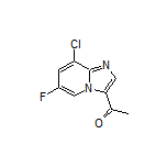 3-乙酰基-8-氯-6-氟咪唑并[1,2-a]吡啶