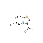 3-乙酰基-6-氟-8-碘咪唑并[1,2-a]吡啶
