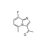 3-乙酰基-8-氟-5-甲基咪唑并[1,2-a]吡啶