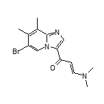 (E)-1-(6-溴-7,8-二甲基咪唑并[1,2-a]吡啶-3-基)-3-(二甲氨基)丙-2-烯-1-酮