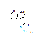 5-(7-氮杂吲哚-3-基)-1,3,4-噁二唑-2(3H)-酮