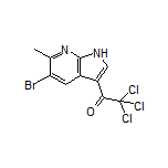 1-(5-溴-6-甲基-7-氮杂吲哚-3-基)-2,2,2-三氯乙酮