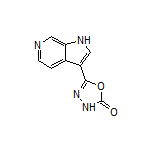5-(6-氮杂吲哚-3-基)-1,3,4-噁二唑-2(3H)-酮