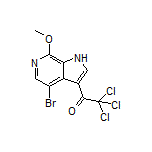 1-(4-溴-7-甲氧基-6-氮杂吲哚-3-基)-2,2,2-三氯乙酮