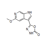 5-(5-甲氧基-6-氮杂吲哚-3-基)-1,3,4-噁二唑-2(3H)-酮