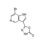 5-(7-溴-5-氮杂吲哚-3-基)-1,3,4-噁二唑-2(3H)-酮