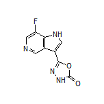 5-(7-氟-5-氮杂吲哚-3-基)-1,3,4-噁二唑-2(3H)-酮
