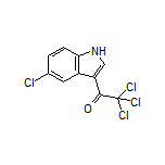 2,2,2-三氯-1-(5-氯-3-吲哚基)乙酮
