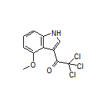 2,2,2-三氯-1-(4-甲氧基-3-吲哚基)乙酮