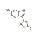 5-(6-氯-3-吲哚基)-1,3,4-噁二唑-2(3H)-酮