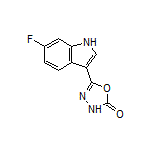 5-(6-氟-3-吲哚基)-1,3,4-噁二唑-2(3H)-酮