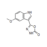 5-(5-甲氧基-3-吲哚基)-1,3,4-噁二唑-2(3H)-酮