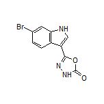 5-(6-溴-3-吲哚基)-1,3,4-噁二唑-2(3H)-酮