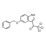 1-[5-(苄氧基)-3-吲哚基]-2,2,2-三氯乙酮