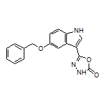 5-[5-(苄氧基)-3-吲哚基]-1,3,4-噁二唑-2(3H)-酮