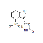5-(4-硝基-3-吲哚基)-1,3,4-噁二唑-2(3H)-酮