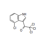 2,2,2-三氯-1-(4-氯-3-吲哚基)乙酮