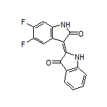 (Z)-5’,6’-二氟-[2,3’-联吲哚啉亚基]-2’,3-二酮