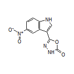 5-(5-硝基-3-吲哚基)-1,3,4-噁二唑-2(3H)-酮