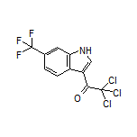 2,2,2-三氯-1-[6-(三氟甲基)-3-吲哚基]乙酮