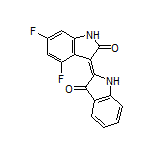 (Z)-4’,6’-二氟-[2,3’-联吲哚啉亚基]-2’,3-二酮