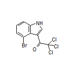 1-(4-溴-3-吲哚基)-2,2,2-三氯乙酮