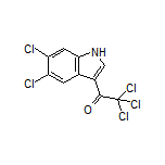 2,2,2-三氯-1-(5,6-二氯-3-吲哚基)乙酮