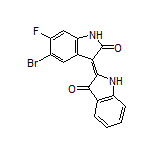 (Z)-5’-溴-6’-氟-[2,3’-联吲哚啉亚基]-2’,3-二酮