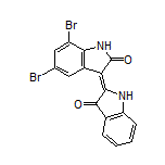 (Z)-5’,7’-二溴-[2,3’-联吲哚啉亚基]-2’,3-二酮