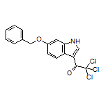 1-[6-(苄氧基)-3-吲哚基]-2,2,2-三氯乙酮