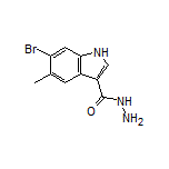 6-溴-5-甲基吲哚-3-甲酰肼