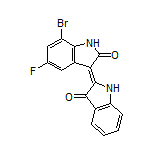 (Z)-7’-溴-5’-氟-[2,3’-联吲哚啉亚基]-2’,3-二酮