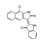 (Z)-9-氯-3-(3-氧代吲哚啉-2-亚基)-1H-苯并[f]吲哚-2(3H)-酮