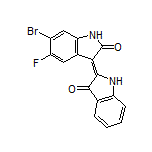 (Z)-6’-溴-5’-氟-[2,3’-联吲哚啉亚基]-2’,3-二酮
