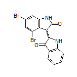 (Z)-4’,6’-二溴-[2,3’-联吲哚啉亚基]-2’,3-二酮