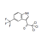 2,2,2-三氯-1-[5-(三氟甲基)-3-吲哚基]乙酮