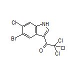 1-(5-溴-6-氯-3-吲哚基)-2,2,2-三氯乙酮